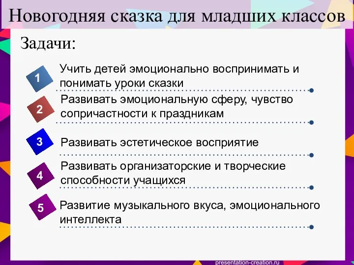 Новогодняя сказка для младших классов 4 Учить детей эмоционально воспринимать и понимать