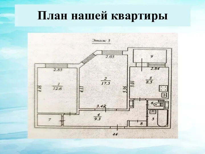 План нашей квартиры