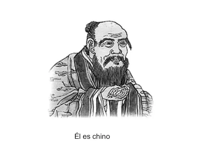 Él es chino