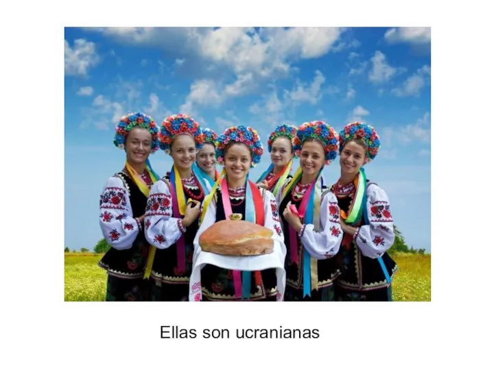 Ellas son ucranianas