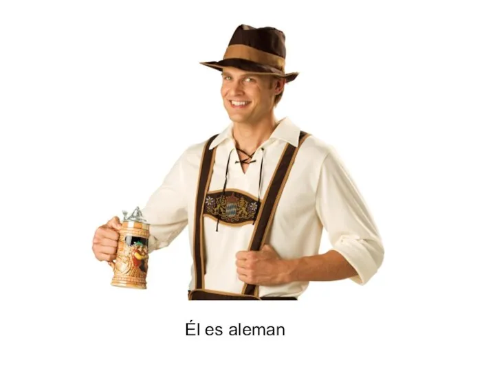 Él es aleman