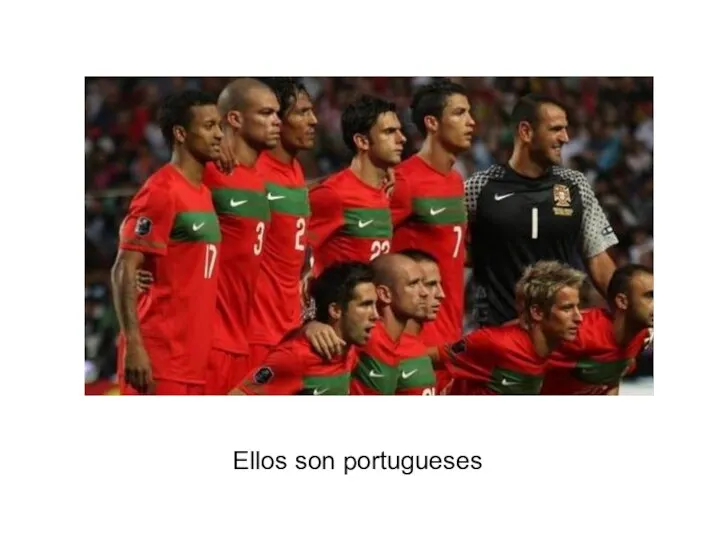 Ellos son portugueses