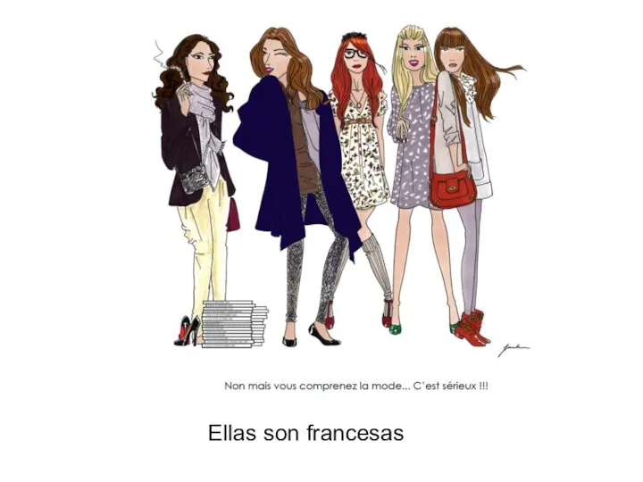 Ellas son francesas