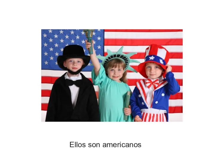 Ellos son americanos