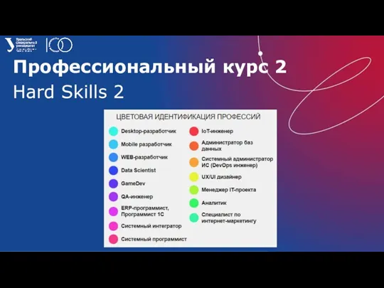 Профессиональный курс 2 Hard Skills 2