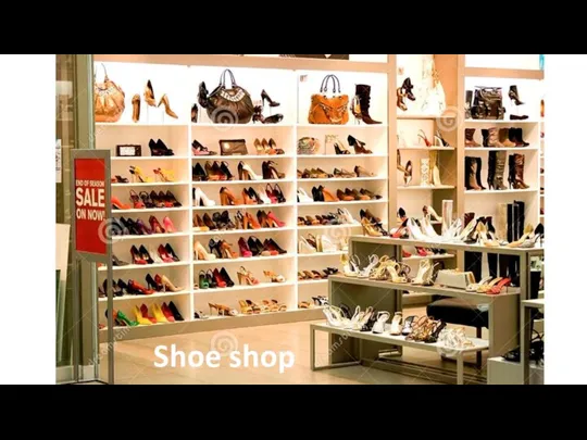 Shoe shop