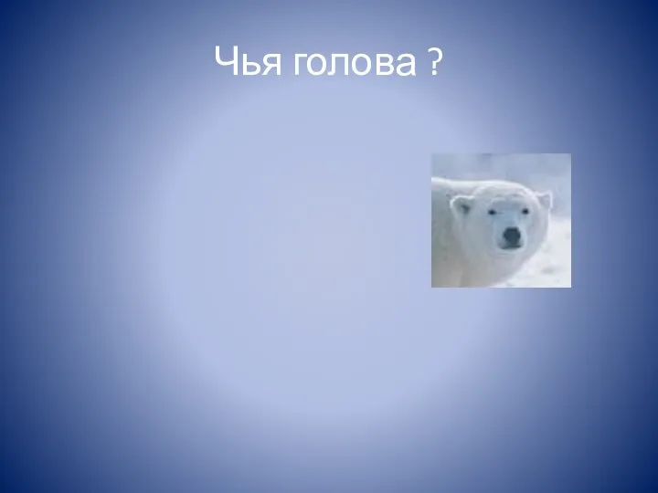 Чья голова ?