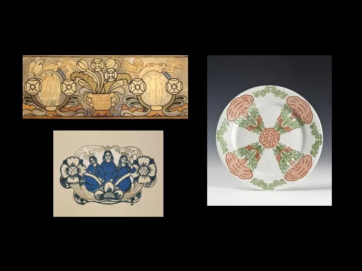 Декоративный текстиль. Проекты разных лет. 1900-е
