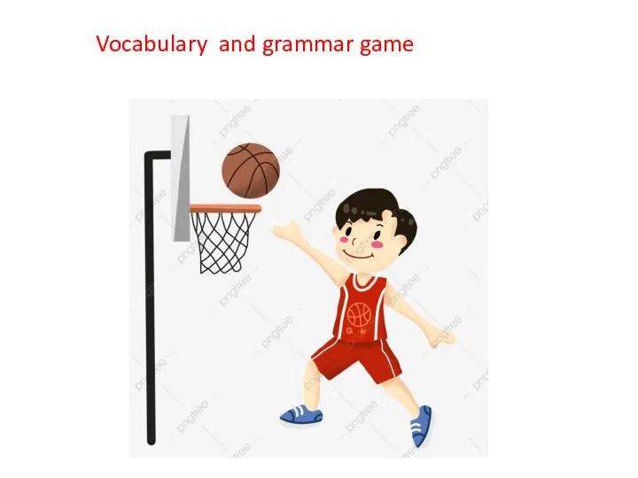 Vocabulary and grammar game