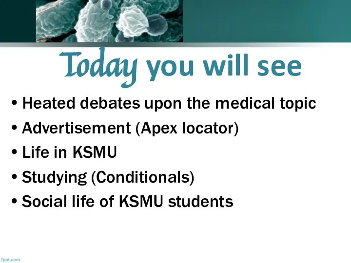 Today you will see Heated debates upon the medical topic Advertisement (Apex