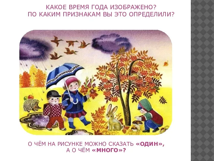 КАКОЕ ВРЕМЯ ГОДА ИЗОБРАЖЕНО? ПО КАКИМ ПРИЗНАКАМ ВЫ ЭТО ОПРЕДЕЛИЛИ? О ЧЁМ