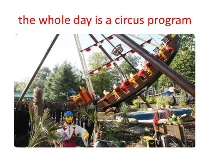 the whole day is a circus program