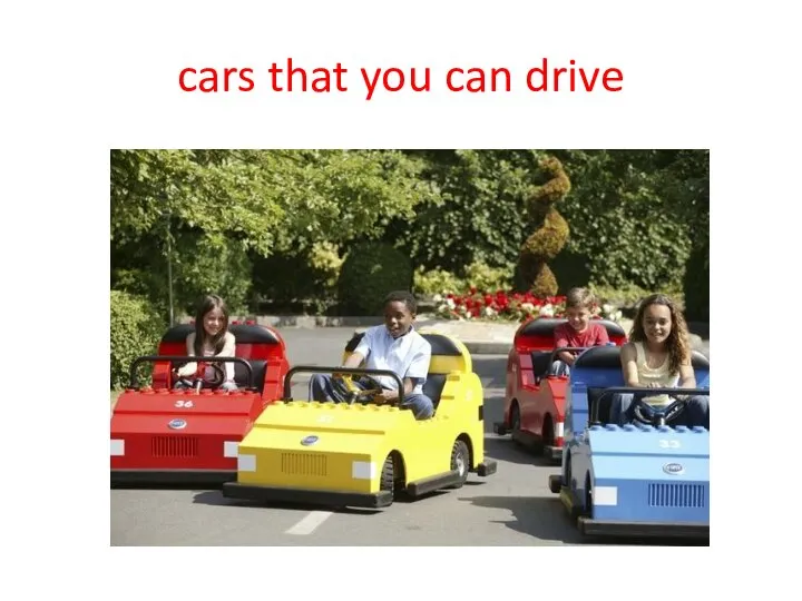 cars that you can drive