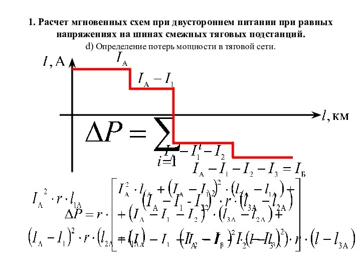 1. Расчет мгновенных схем при двустороннем питании при равных напряжениях на шинах