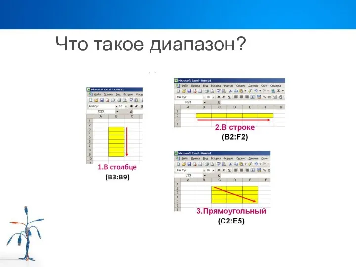 Что такое диапазон?