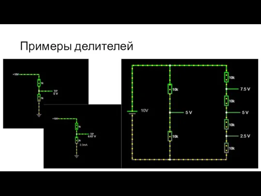 Примеры делителей