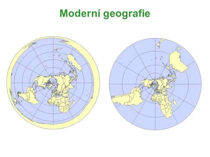 Moderní geografie