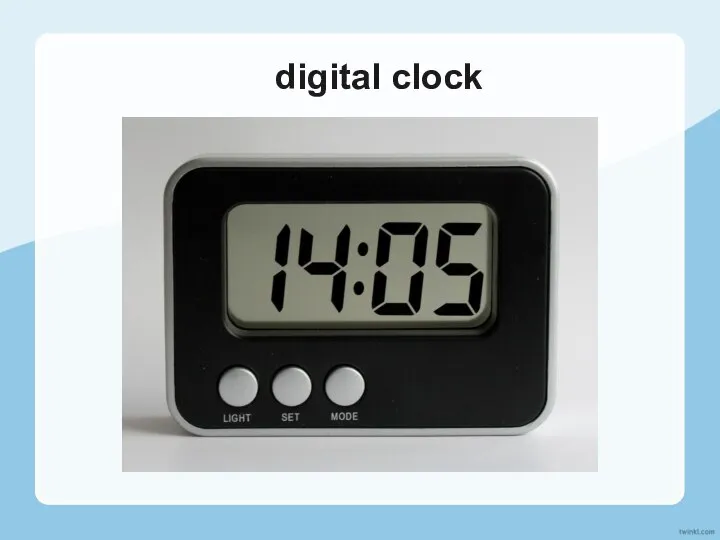 digital clock
