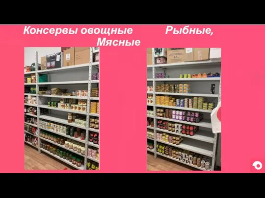 Ежемесячное совещание Июль 2020 Консервы овощные Рыбные, Мясные