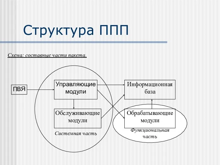 Структура ППП