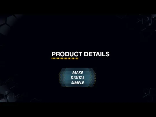 PRODUCT DETAILS