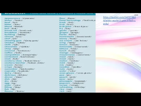 https://quizlet.com/547274844/wider-world-3-unit-3-flash-cards/