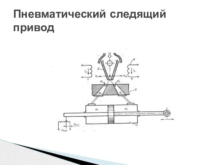 Пневматический следящий привод