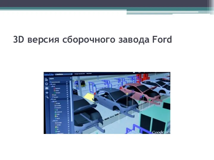3D версия сборочного завода Ford