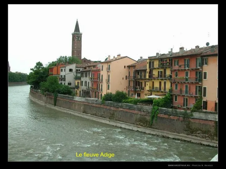 Le fleuve Adige