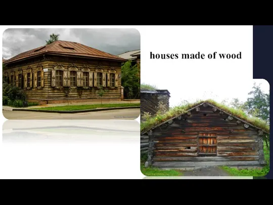 houses made of wood