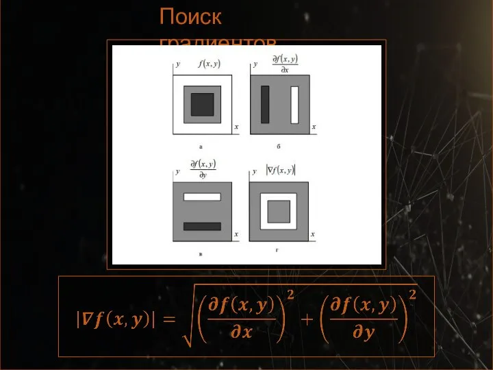 Поиск градиентов