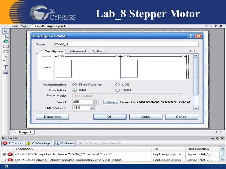 Lab_8 Stepper Motor