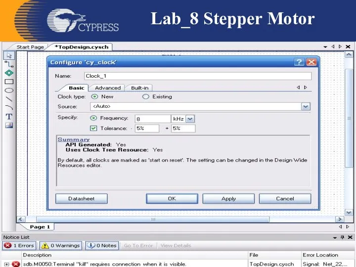 Lab_8 Stepper Motor