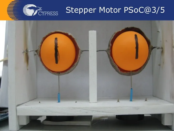 Stepper Motor PSoC@3/5