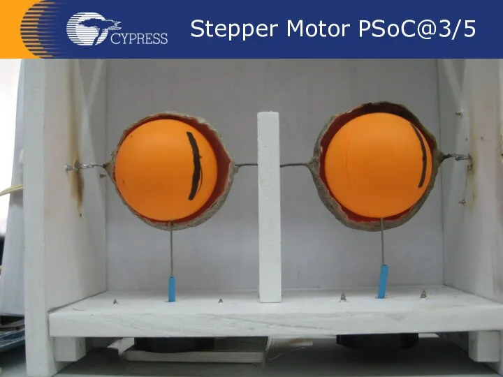 Stepper Motor PSoC@3/5