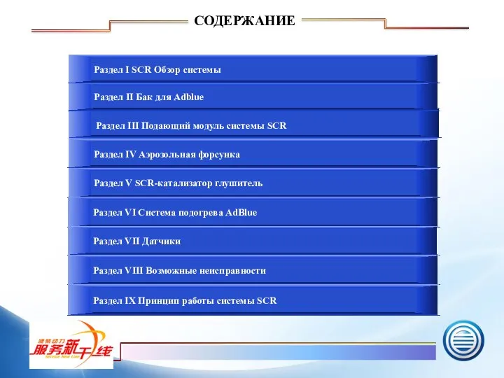 СОДЕРЖАНИЕ