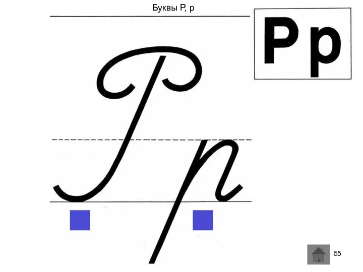Буквы Р, р