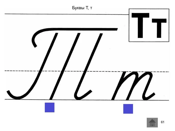 Буквы Т, т