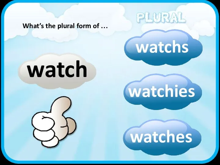 watch What’s the plural form of …