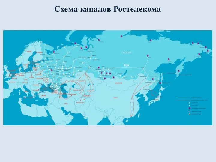 Схема каналов Ростелекома