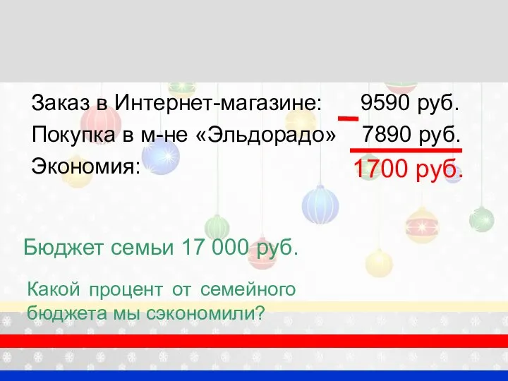 1700 руб. Заказ в Интернет-магазине: 9590 руб. Покупка в м-не «Эльдорадо» 7890