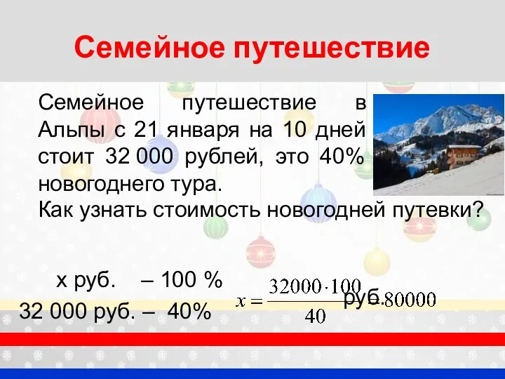 Семейное путешествие Семейное путешествие в Альпы с 21 января на 10 дней