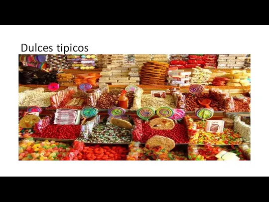 Dulces tipicos