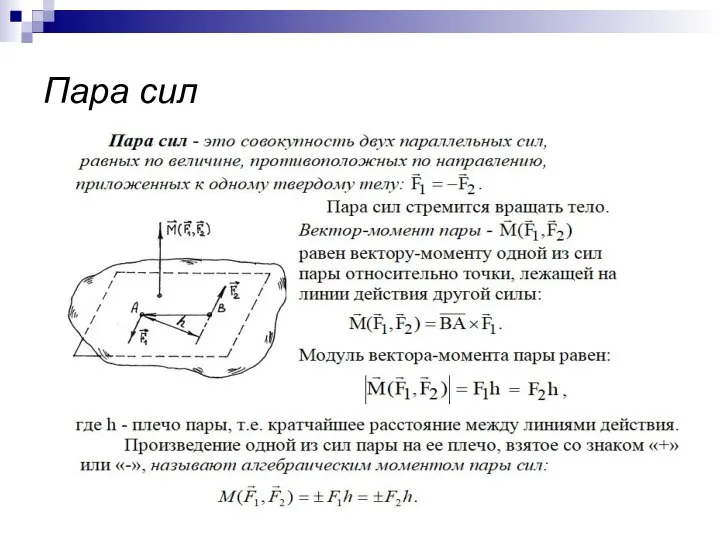 Пара сил