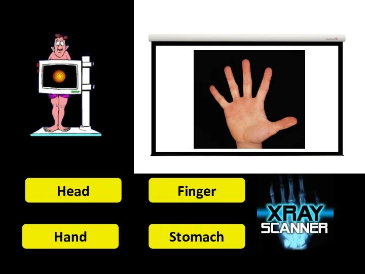 Head Finger Hand Stomach