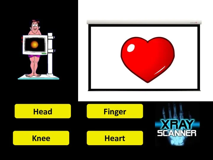 Head Finger Knee Heart