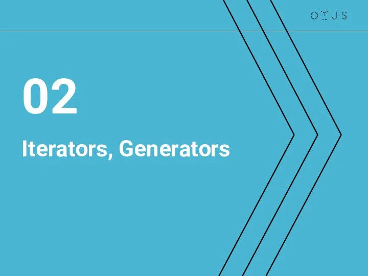 Iterators, Generators 02