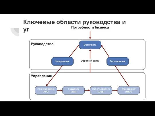 Ключевые области руководства и управления