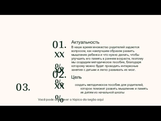 01. В наше время множество родителей задаются вопросом, как наилучшим образом развить