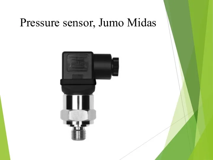 Pressure sensor, Jumo Midas